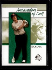 2001 SP Authentic #131 Jack Nicklaus