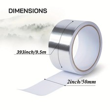 Aluminum Foil Tape Heat Resistant Waterproof Adhesive HVAC Duct Repair