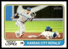 2023 Topps Heritage Nicky Lopez Kansas City Royals #236