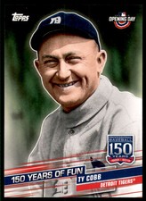 2019 Topps Opening Day 150 Years of Fun #YOF1 Ty Cobb