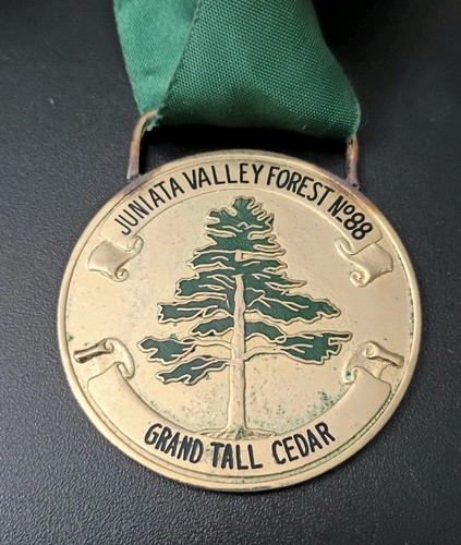 Vintage Tall Cedars Lebanon Juniata Valley Forest No. 88 GTC Medal Deputy Ribbon - Picture 16 of 18