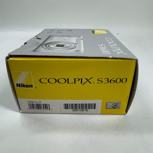 Cámara digital Nikon COOLPIX S3600 20,1 MP LEER - Imagen 10 de 15