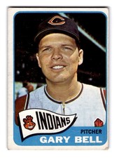 1965 Topps #424 Gary Bell Cleveland Indians