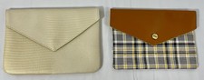 2 Ipsy Makeup Bags   Faux Snakeskin & Plaid E...