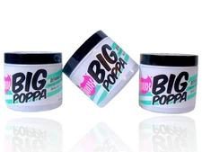 (Lot of 3) The Doux Big Poppa Defining Hair Gel For Curls Fight Frizz & Humidity