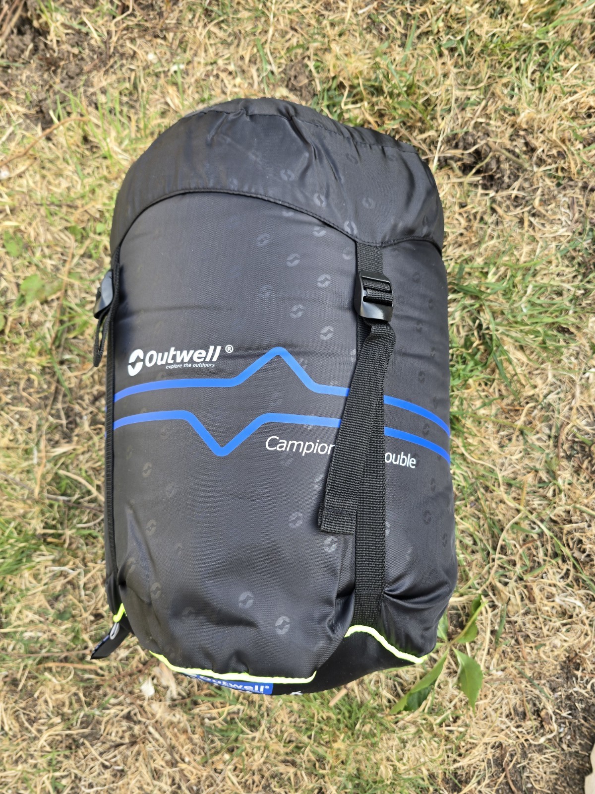 Saco de Dormir Doble Outwell Campion Lux 3 Temporadas Tacto Suave Camping