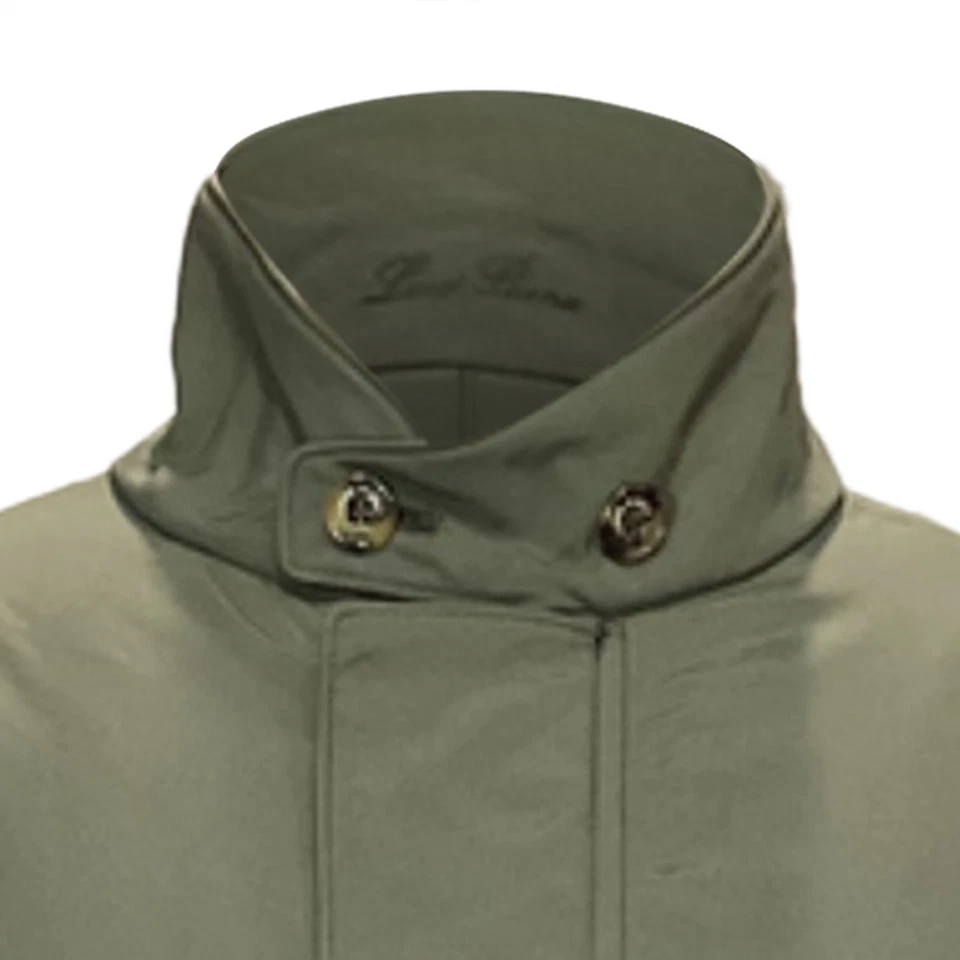 Chaqueta Loro Piana Winter Voyager Over en Poliamida Hombres Oliva XL Foto 4 de 4