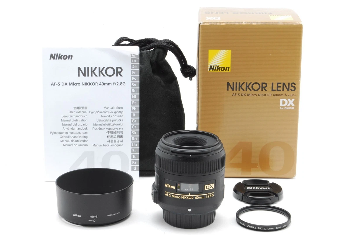 Nikon Micro NIKKOR 40mm Focal Camera Lenses for sale | eBay