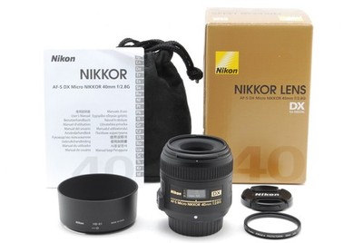 [TOP MINT w/Box] Nikon AF-S DX Micro Nikkor 40mm f/2.8 G Macro Lens From JAPAN