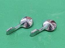 NSU PRINZ COPPIA MANIGLIE PORTA APERTURA LEVE  N.S.U. RICAMBI VINTAGE AUTO EPOCA