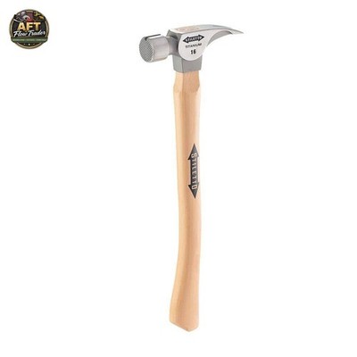 Stiletto 16 oz Titanium Milled Face Hammer with Hickory Handle