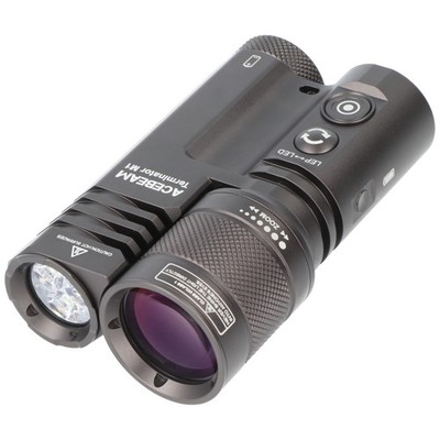 AceBeam Terminator M1 Dual LEP-Laser und LED-Taschenlampe, 2.300 Lumen, zoombare