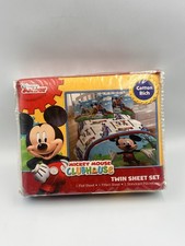 New Mickey Mouse Clubhouse Twin Sheet Set