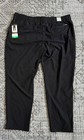 NWT Eddie Bauer Black Traveler Ankle Pants Sz XL Lightweight Pull On — photo 4