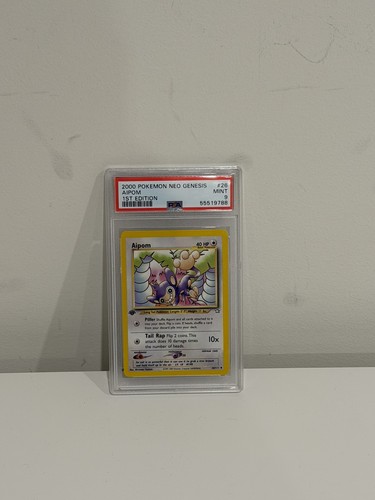 Aipom (1st Edition) graded PSA 9 for sale on eBay