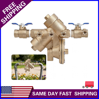 #ad 34 975XL2 3 4quot; Reduced Pressure Zone Backflow Preventer Valve NEW $340.00