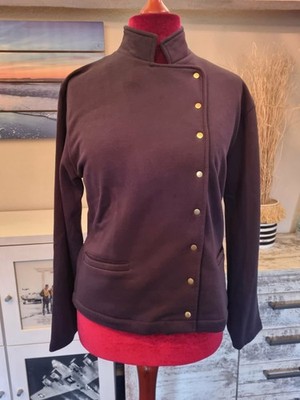   PURDEY Blazer Strickjacke 130,-  military Jacke XL navy marine Cardigan Sweat