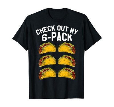 Mens Fitness Taco Funny Mexican Gym T-Shirt for Taco Lovers