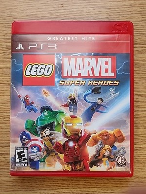 LEGO: Marvel Super Heroes Greatest Hits (Sony PlayStation 3) Complete CIB US PS3