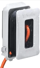 TayMac ML450W White Polycarbonate 1-Gang Weatherproof In-Use Expandable