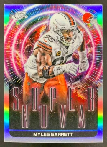 2025 Topps Cosmic Chrome Myles Garrett Base (RAW)