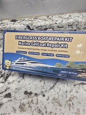 Gel Coat Repair Kit for Boats, Fiberglass Boat Repair Kit Marine Fiberglass Kit