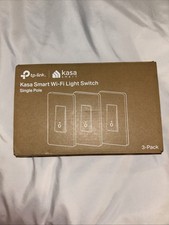 TP-Link Kasa Smart Wi-Fi Light Switch, Single Pole HS200P3 3-pack 