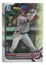 2022 Bowman Draft #BDC-5 Jared McKenzie Chrome Refractor