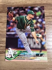 2018  Daniel Coulombe- Topps #16- Oakland Athletics