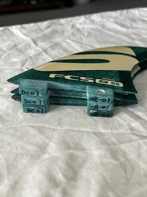 FCS S25 Medium Surfboard Fins Fin Simon Anderson | eBay
