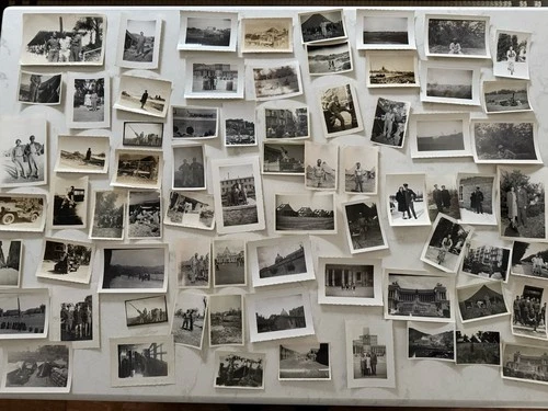 VINTAGE PHOTOS FOUND SNAPSHOTS 160 WW2 Troops In The Field Europe Views More