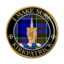 Kirkpatrick Scottish Clan Pin Badge