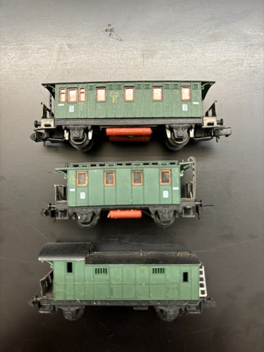 Arnold Rapido 0303 Personenwagen Epoche 2 DRG grün 3er Set | Condition: Gebraucht