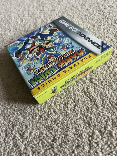 Mario & Luigi: Superstar Saga (Game Boy Advance, 2003) Cib player's choice E1 - Picture 20 of 23