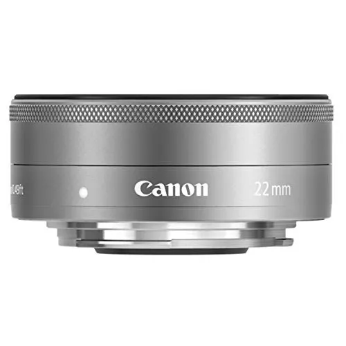 Canon EF-M22mm F2 STM Single-focus Wide-angle Lens Silver EF-M222STMSL New!