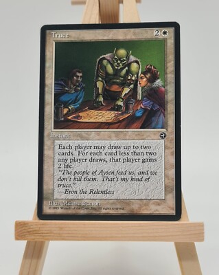 Truce Homelands  Magic Karte MTG Englisch (Waffenruhe) 