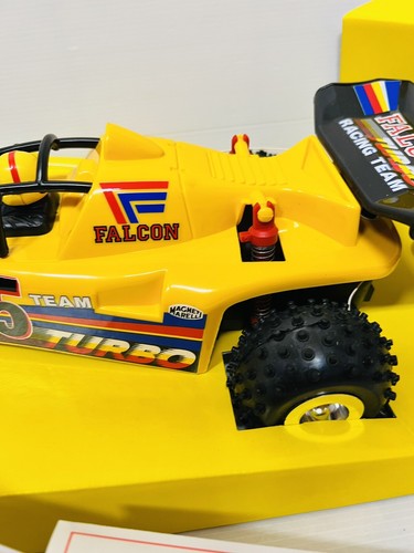 Reel Toys Buggy 1:8 Falcon Turbo RC, Chauffante Vintage - Photo 8 sur 12