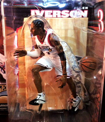 Philadelphia 76ers Allen Iverson McFarlane NBA Series 1 Figure | eBay