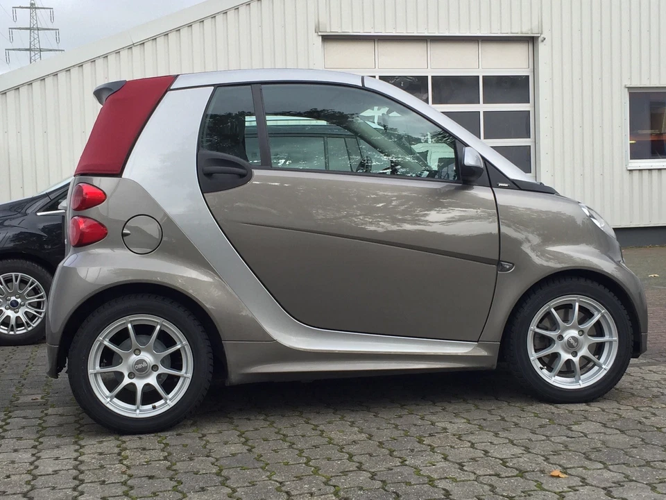 Winterräder DBV Bali smart 451 silber Winterreifen Alufelgen ABE NEU montiert - Bild 4 von 4