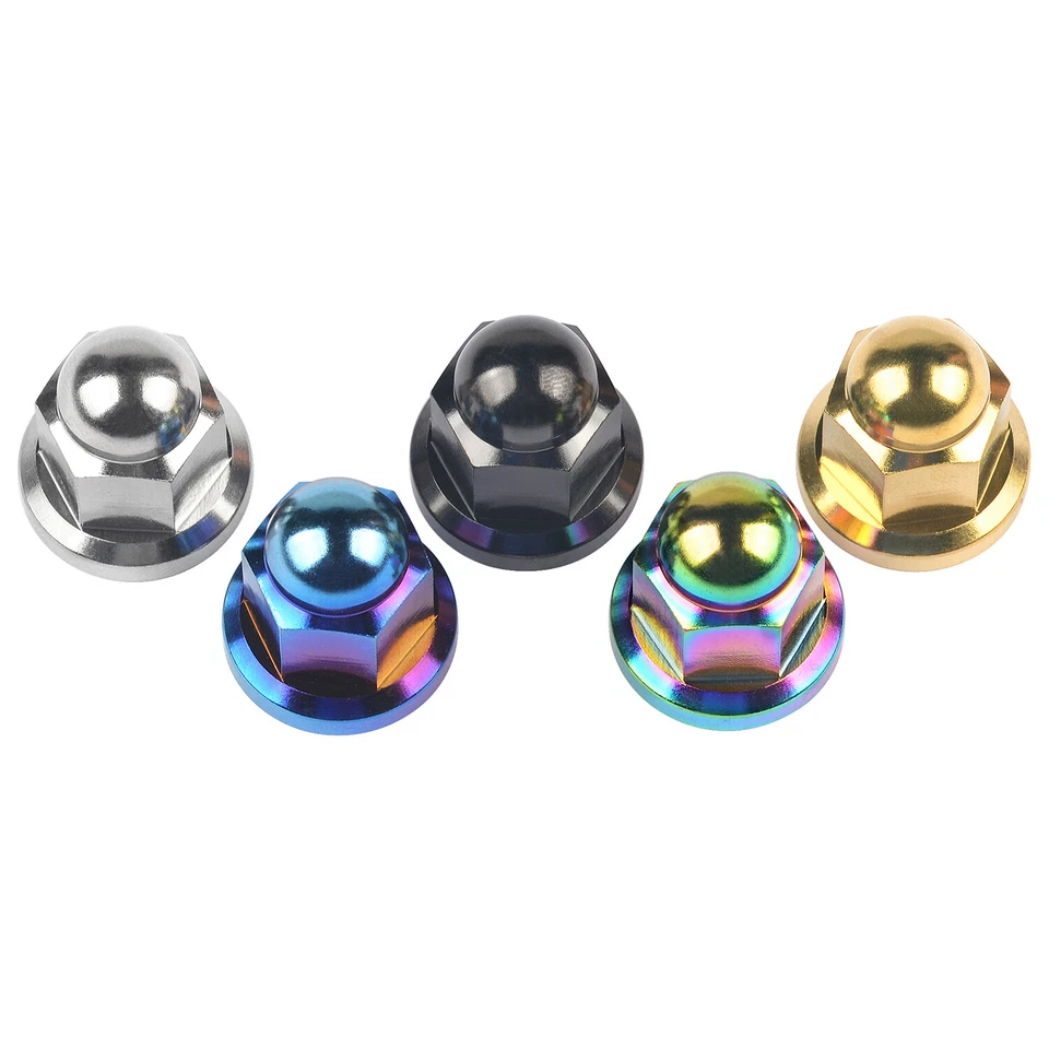 Titan Hutmutter M6 M8 M10 Hutmuttern Hohe Form Muttern Für Fahrrad Motorradteile - Bild 4 von 4