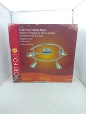 Portfolio 4 Light Track Accent Lighting Fixture #262796 NEW DAMAGED BOX GDD1