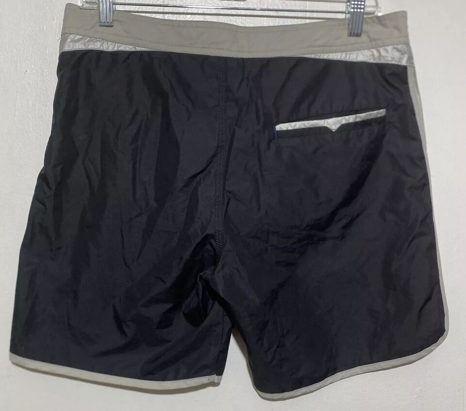 Diesel Beachwear Swim Trunks Men Size 32 Mesh Lined Black Silver | eBay