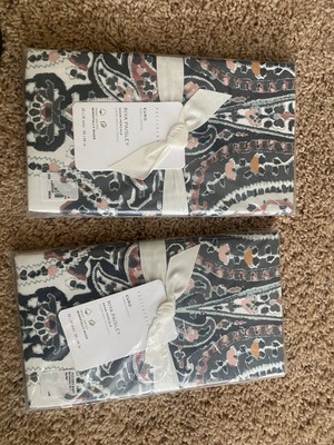 Pottery Barn Riya Paisley sham, 26x26  Set Of 2