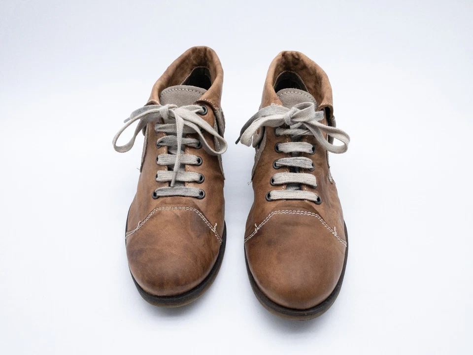 Botines De Mujer MANAS Marrones Talla 40 EU Art 26628-50 - Imagen 3 de 3