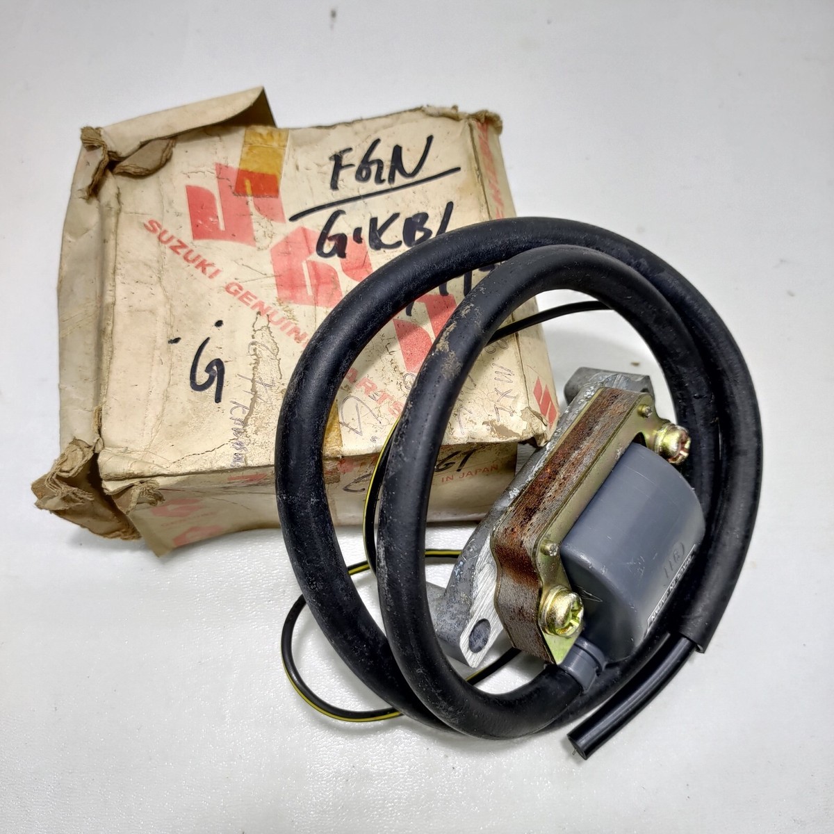 73 Suzuki Tc100 TC 100 OEM Ignition Coil Spark Plug Wire
