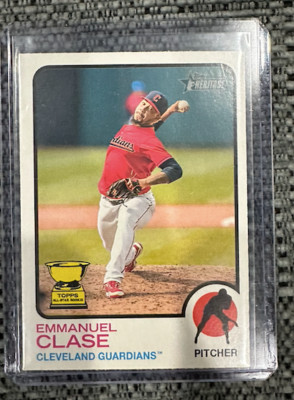 2022 Toops Heritage Emmanuel Clase 394 Gold Cup all-Star Rookie Cleveland