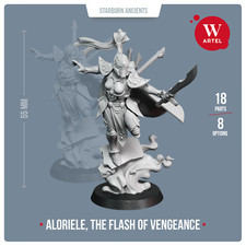 Warchanter Aloriele Vengeance Artel W Eldar  Warlock Aeldari Farseer