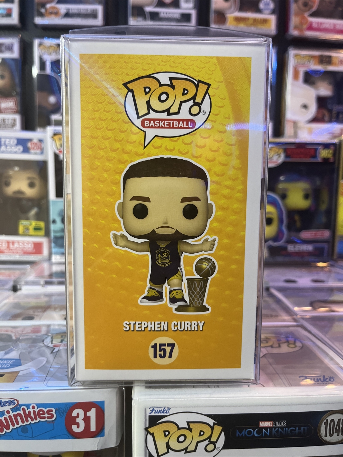 Buy Pop! Stephen Curry with Trophy at Funko.