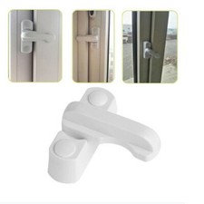 4/8Pcs UPVC Window Door Safety Security Restrictor Sash Jammer Lock Zinc alloy