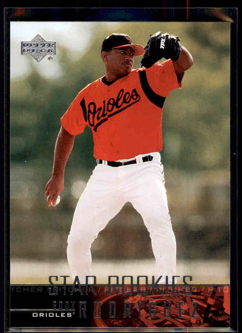 2004 Upper Deck Eddy Rodriguez RC #491 Baltimore Orioles